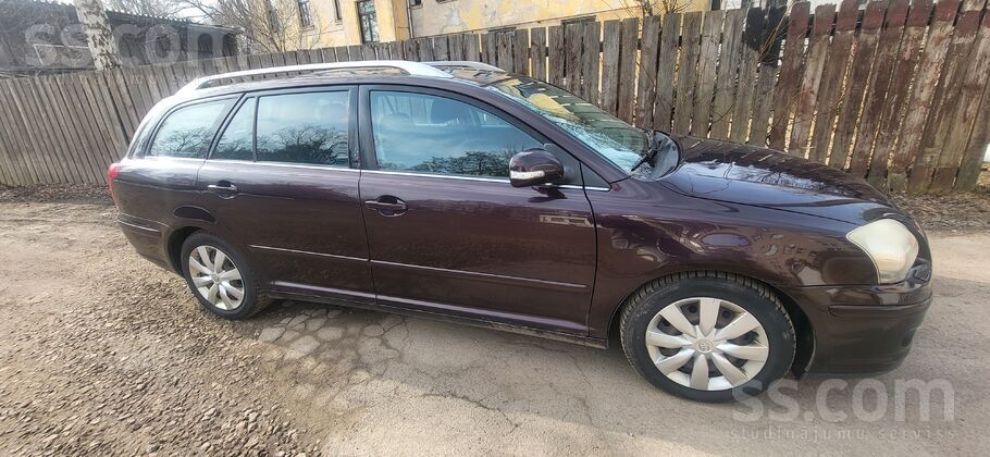 Pārdodu Toyota Avensis. TA līdz 12.2026.
Apskatīt var Rīgā.