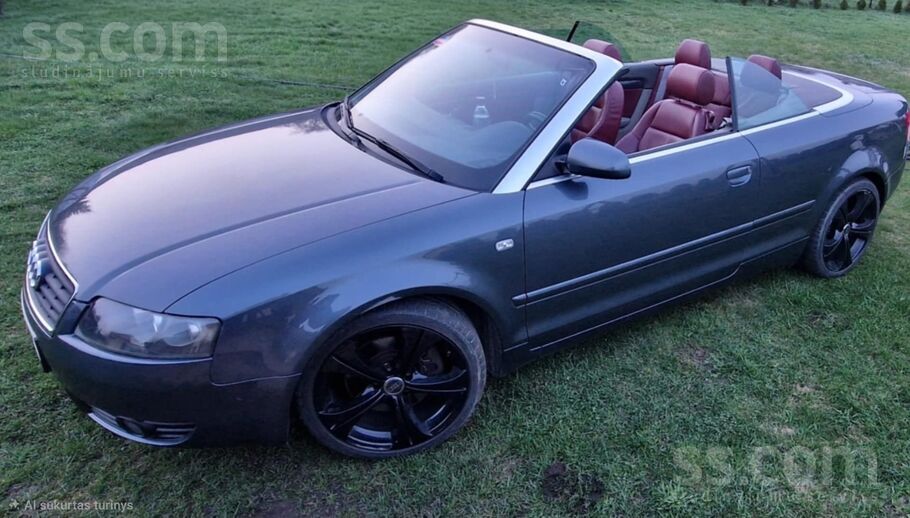 Cabriolet – Gatavs sezonai.
Pārdodu stilīgu un jaudīgu kabrioletu ar patīk