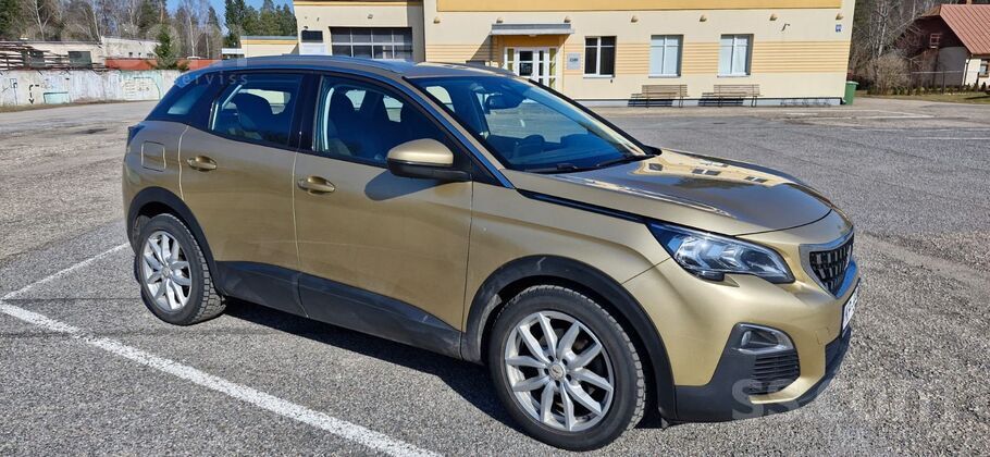 Pārdodu Peugeot 3008, zelta metālikas krāsā, ļoti labā tehniskā stāvoklī, ti