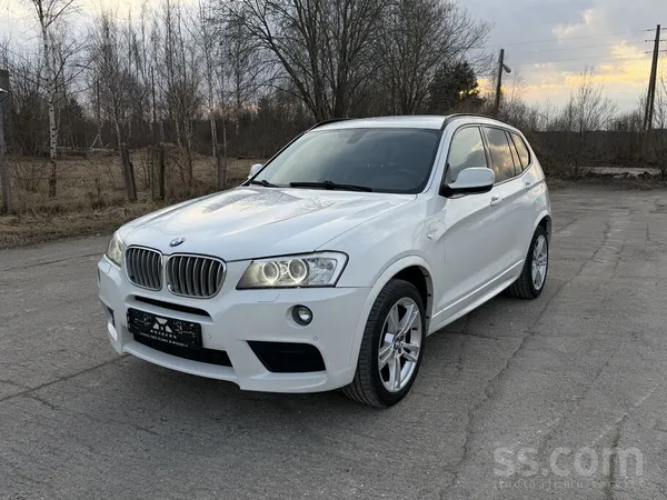 BMW Tikko ievests izcils X3 M-Pack, 3.0Tdi /190kw/, au