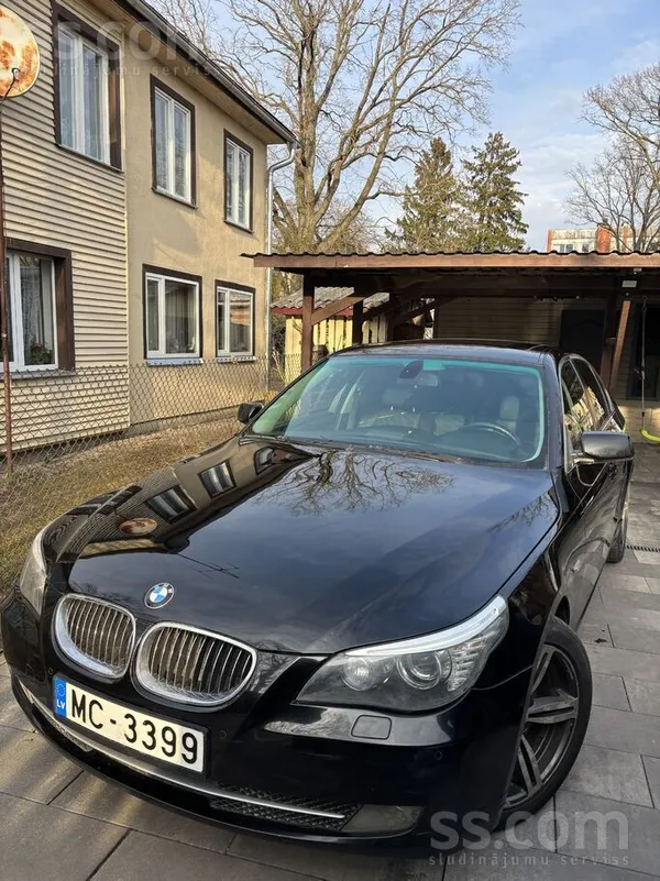 BMW Pardodu facelift bmw e60 laba stavokli. 525d 145kw