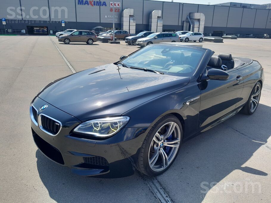 M6 kabrio , lci modelis , praktiski pilna komplektacija , loti laba tehniska