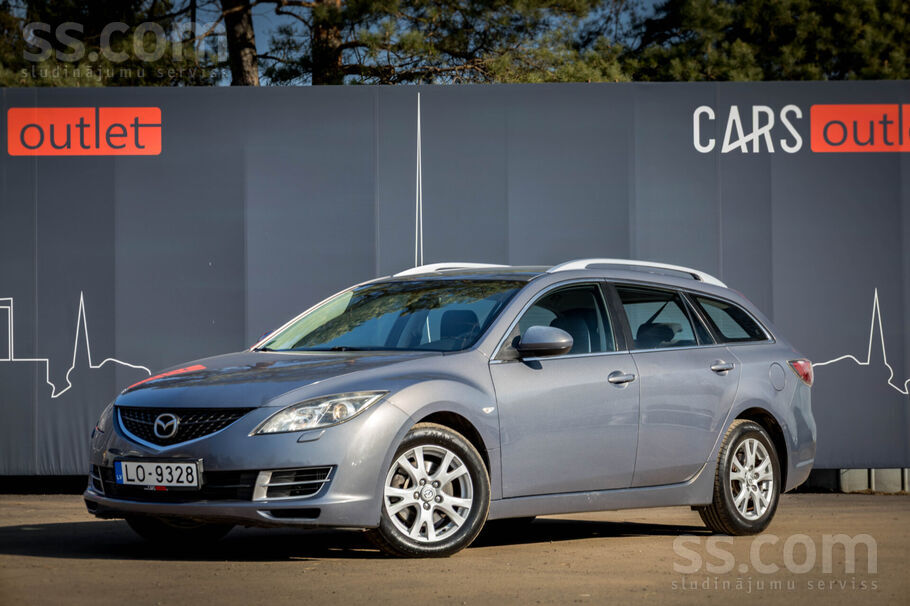 Mazda 6 ar 2.2 litru dīzeļdzinēju un manuālo transmisiju. 92kw. 

-Apildām