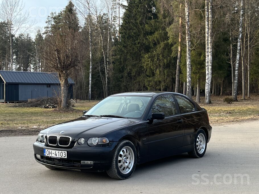 BMW Pardodu E46 Compact 318Td 85Kw čipots 2003.gada 