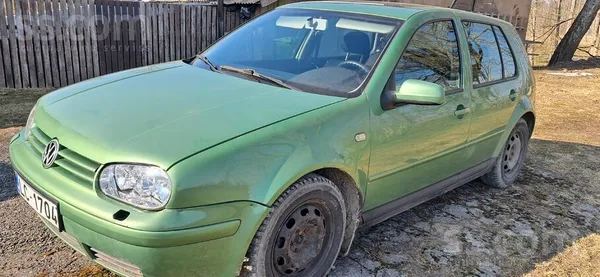 Volkswagen Pārdodas vw golf4 2.0 85kw benzīns automāts 5.robi
