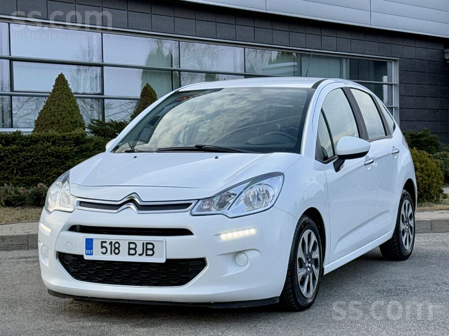 Citroen C3 Facelifts - Final Edition, orģināls un pārbaudāms nobraukums, tīr