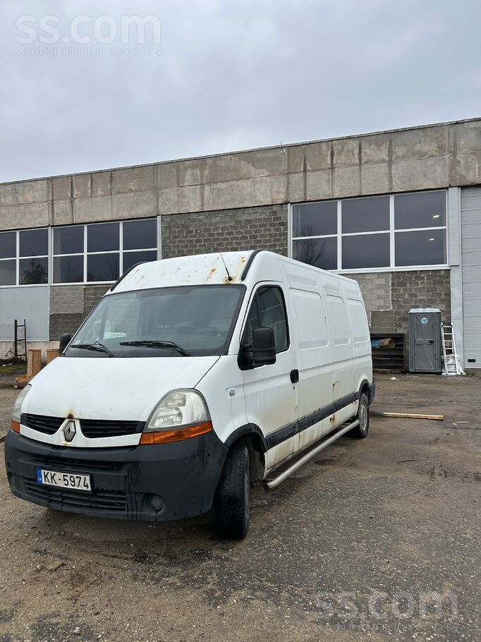 Pardod kompanija renault master. pirms ziemas tika nolikts ejosh. Tehniska b