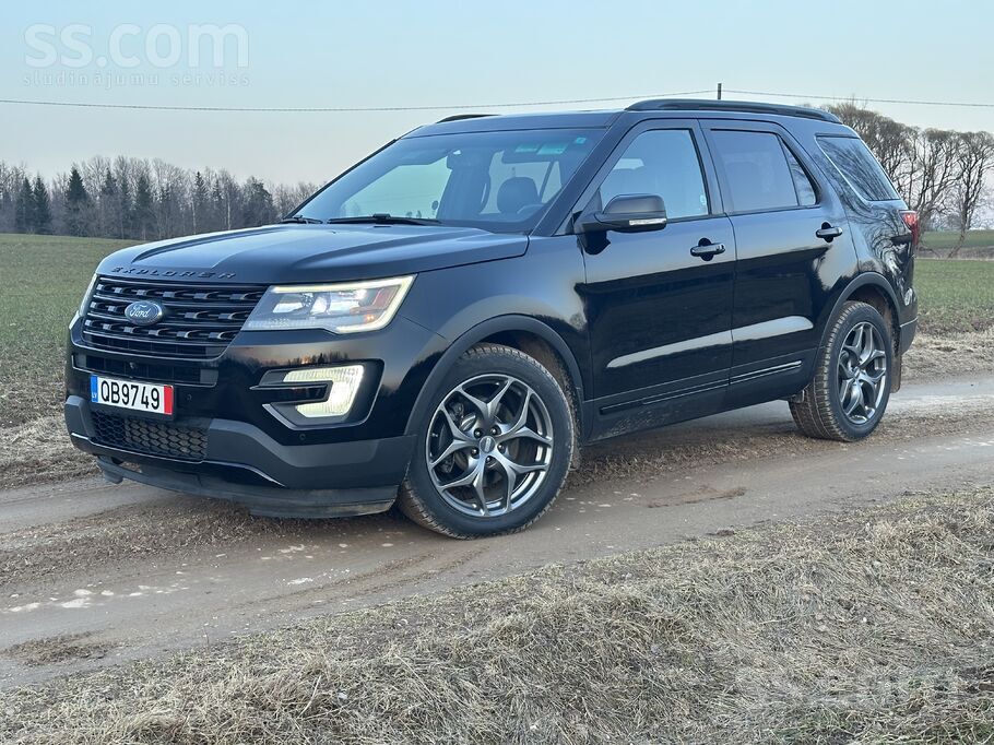 Ford Explorer Sport 2017.gada 3.5 ecoboost, 365zs
Ļoti jaudīgs auto ar labu
