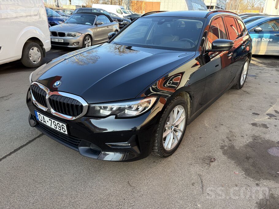 BMW 320d xDrive Touring 2.0 dīzelis, 140kw/190zs, automāts, lietie diski R17