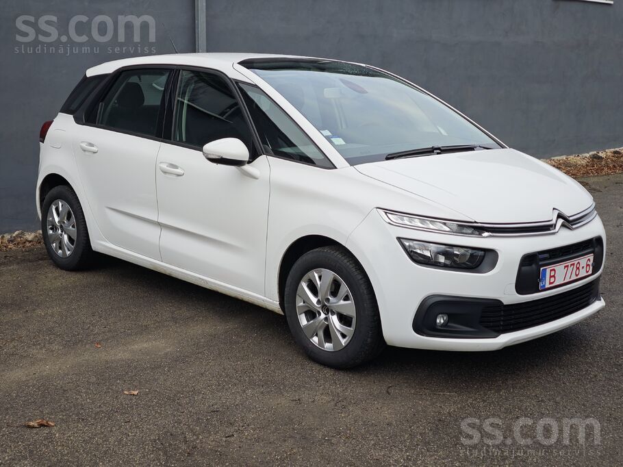 Tikko ievests no Francijas, Citroen C4 Picasso 1.2 benzīns ar ļoti mazu nobr