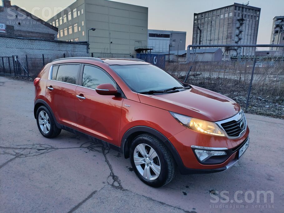 Kia Sportage 2.0 4x4, Automātiskā kārba, 244000 km nobraukums. Tehniskā apsk