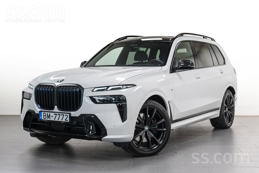 BMW X7 40i M Sport
-Spēkā ražotāja garantija līdz 11/2027, ar iespēju to