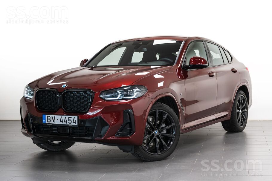 BMW X4 20d xDrive, M Sport
-Spēkā ražotāja garantija līdz 11/2027, ar ie