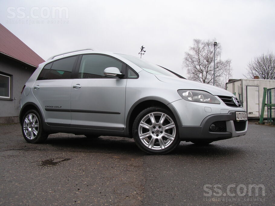 Volkswagen Tikko no Holandes. VW Cross Golf. 1.9tdi. Jaunas r
