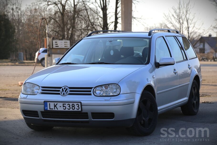 Volkswagen VW Golf 4, 66kw sūkņa dzinējs. Ja iegādāsies laicī