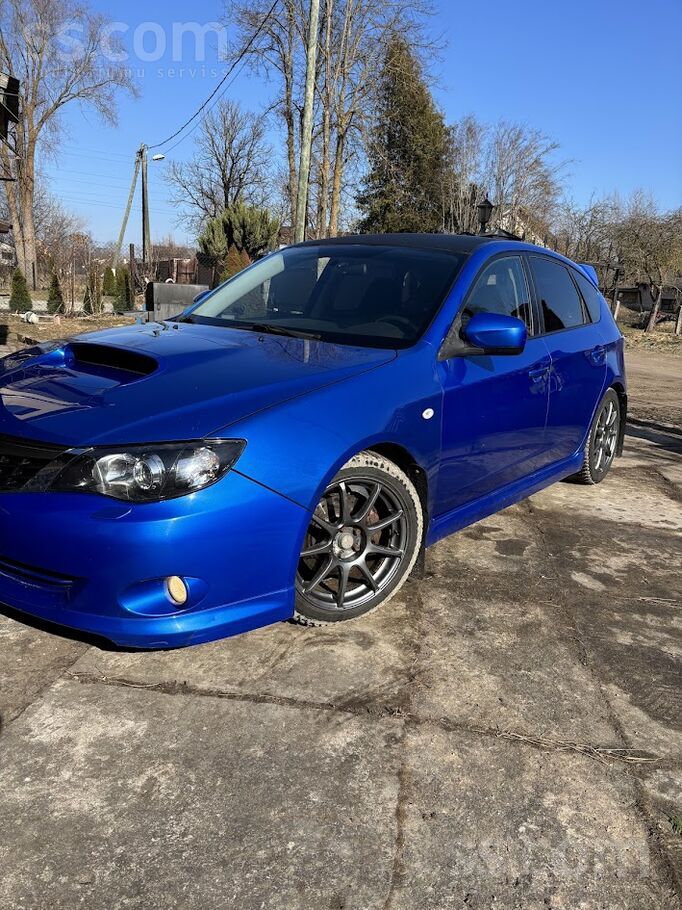 Subaru Impreza ar legalizētu 3.0 Ez30R Dzinēju/vems vadība, 243hp. 
Priekšā