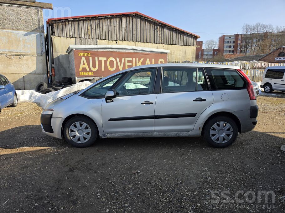 Citroen C4 Picasso, 1.6 Hdi, dīzeļis, 80 Kw/109 z. s. , manuālā ātrumu kārba