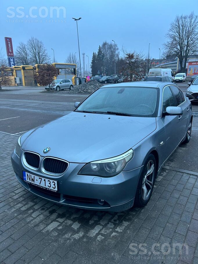 BMW Sakarā ar jaunu auto iegādi pārdodu BMW 530 e60, 2