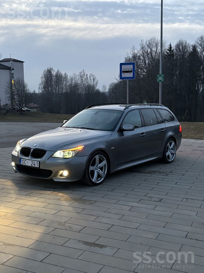 Pārdodu bmw e61 523i 2007gada ar N53b25 dzinēju-140kw. Automašīna tehniski t