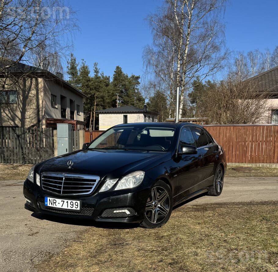 Pārdod Mercedes-Benz E350 Cdi Avantgarde ar jaudīgu un uzticamu 3.0 V6 dīzeļ