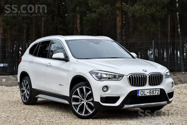 BMW Tikko ievests, BMW X1 Xline, 2.0D, Automāts. Jaunā