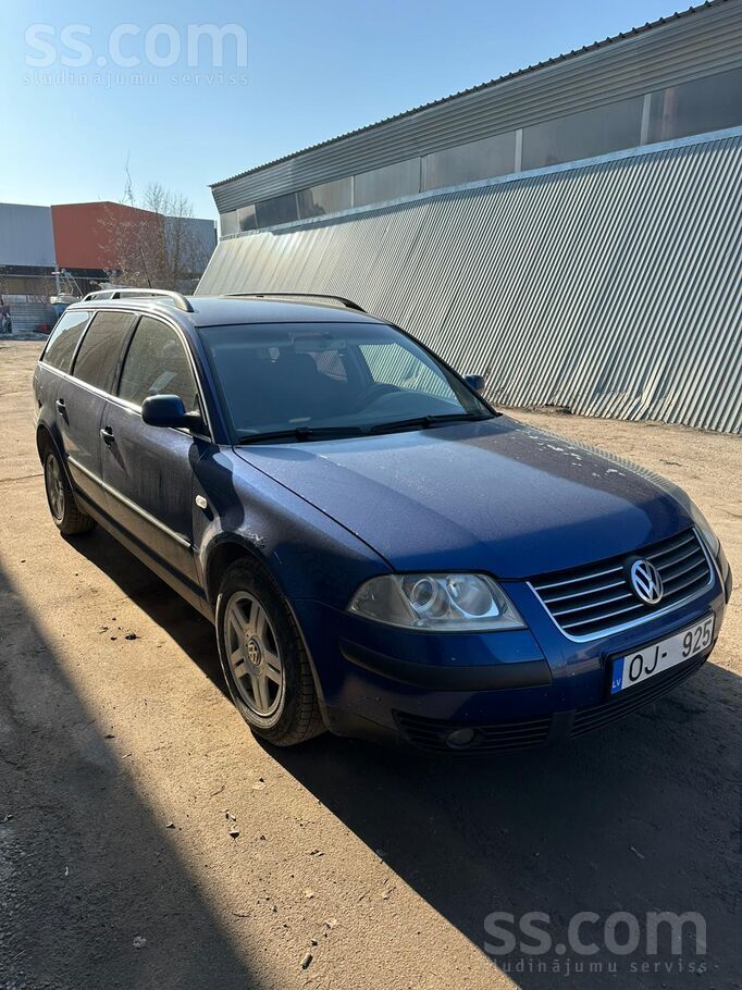Pārdodu VW Passat B5 1.9Tdi (96Kw/130Zs)
Nākamās apskates datums: 24.11.202