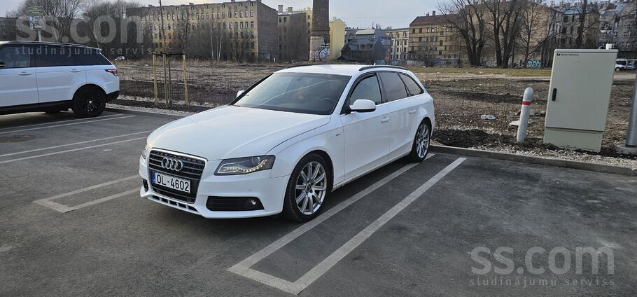 Audi Pārdodu sniegbaltu Audi. Virsū stāv jaunas Sailun 