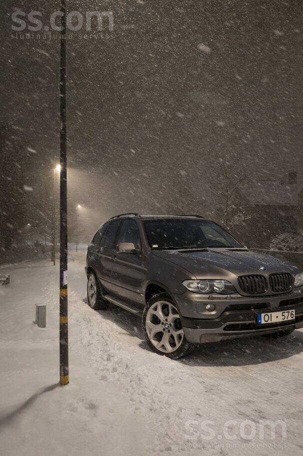 BMW Pārdod uzticamu un jaudīgu BMW X5 E53 ar 3.0 dīzeļ