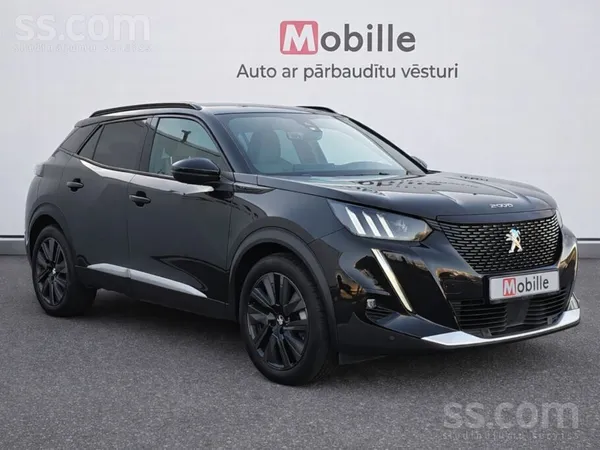 Garantija. Peugeot 2008 GT Line 50kW. 18 collu vieglmetāla diski. Alcantara