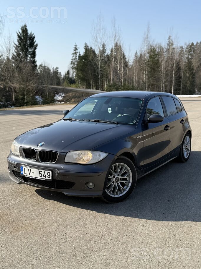 BMW Pārdošanā E87 ar M47 120kW dzinēju (20 4D 4) un ma