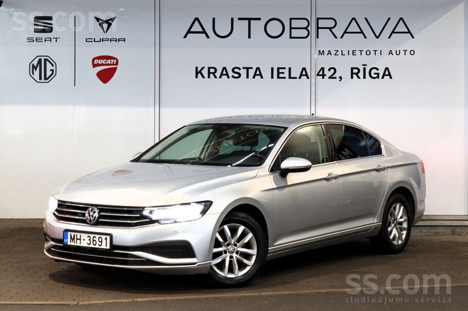 Piedāvājam VW Passat B8 Business. 1.5tsi benzīna dzinējs. 110Kw/150Zs. Autom
