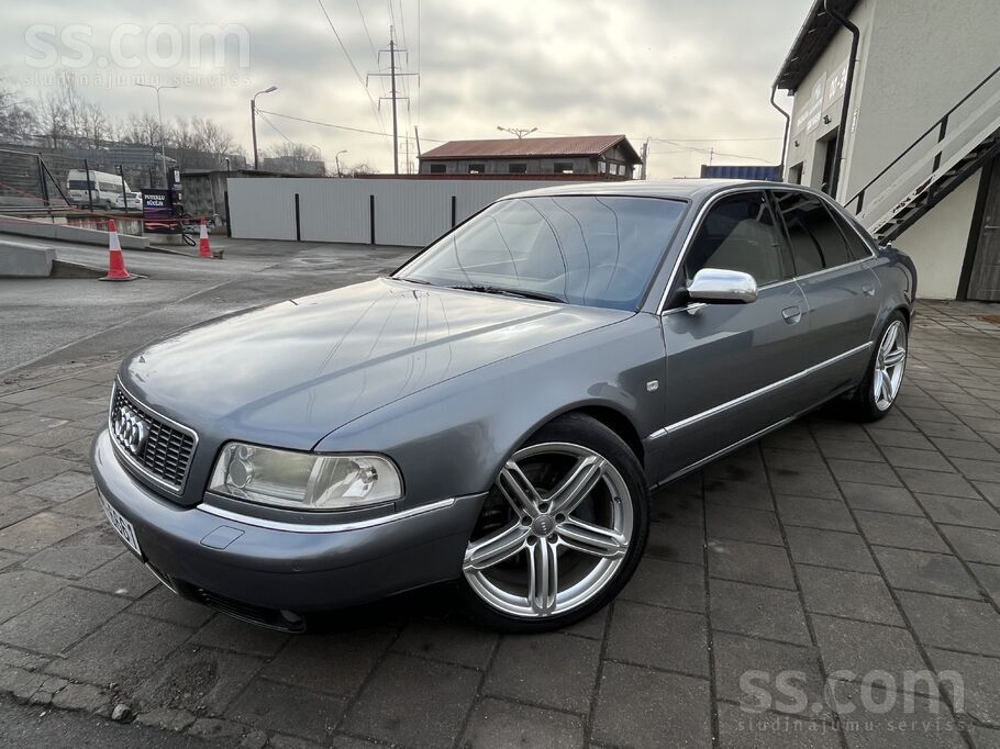 Audi S8 D2 V8 4.2 bendzins/gāze 265kw 360zs 2001 gads. Jaunu TA garantējam i