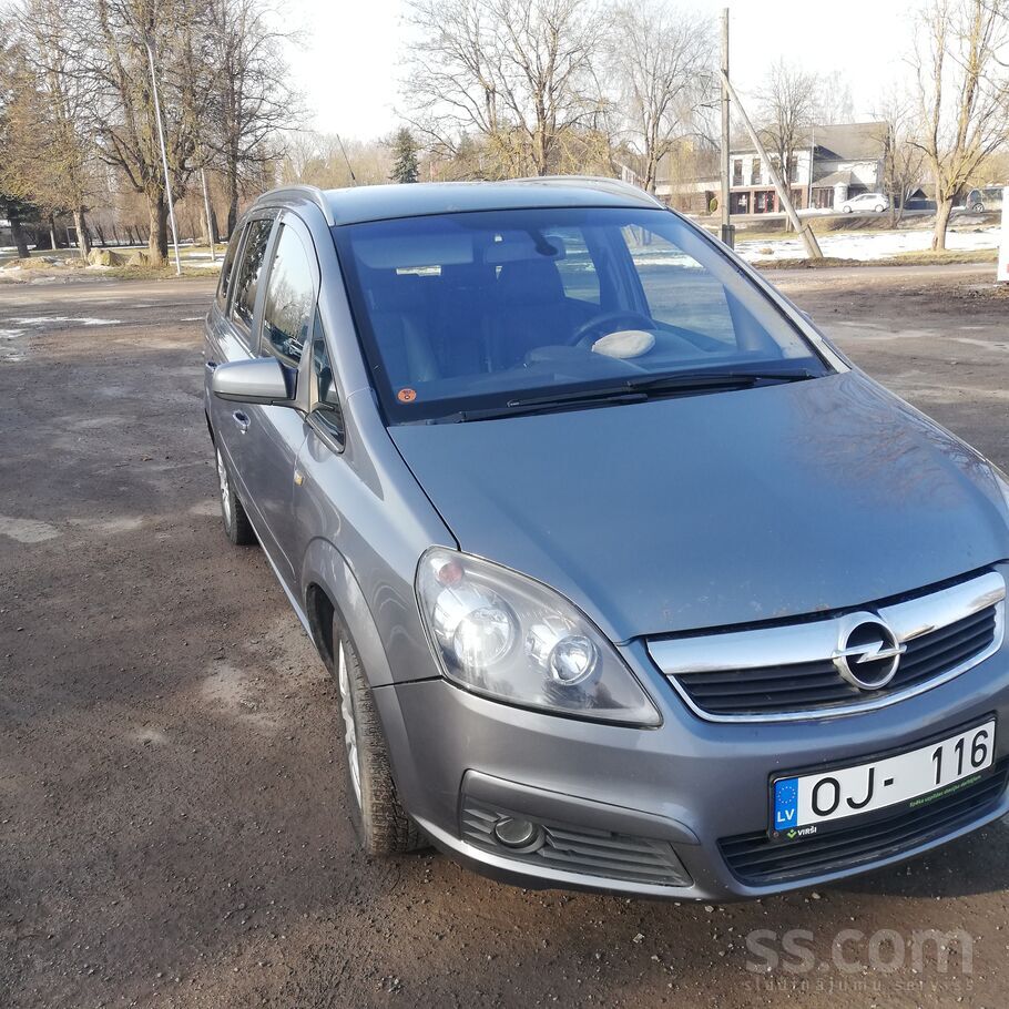 Opel Pārdodu Opel Zafira 1.9/88kw dīzelis - ērtu, ietil
