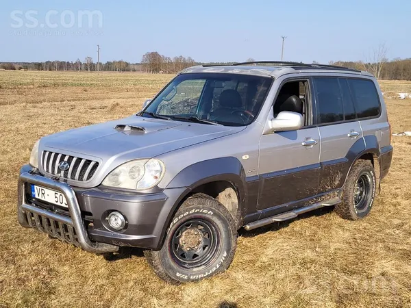 Hyundai 4x4 strādā. Mehāniskais degvielas sūknis. Viss vie