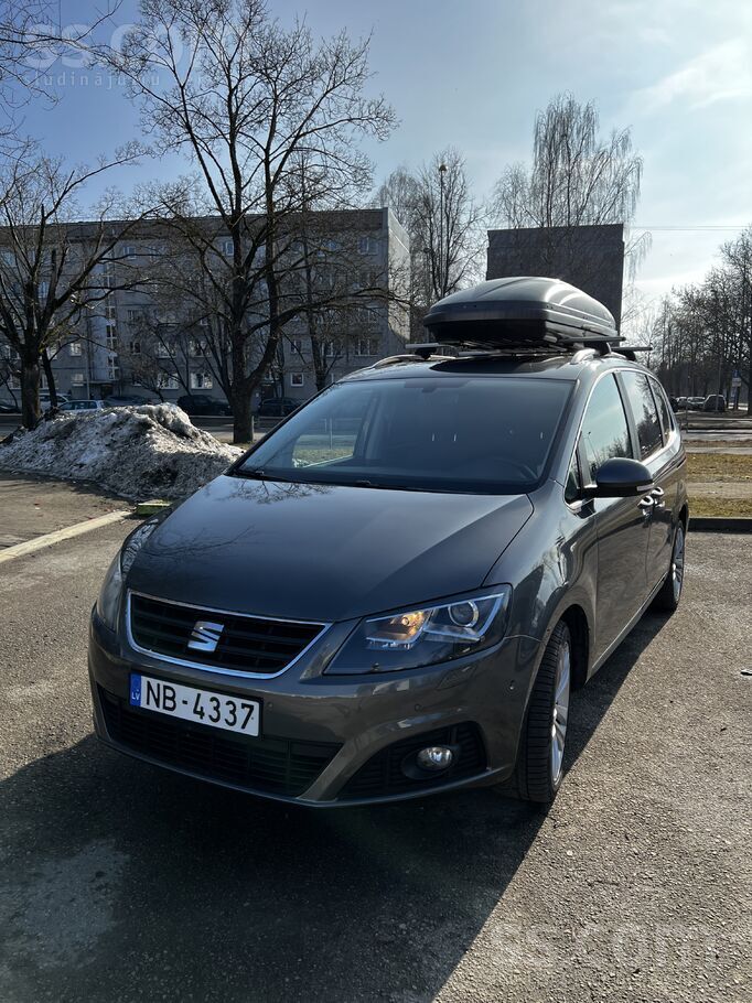 Seat Alhambra 2015. Facelift modelis (Vw Sharan analogs). 
2.0 Tdi (110kw).