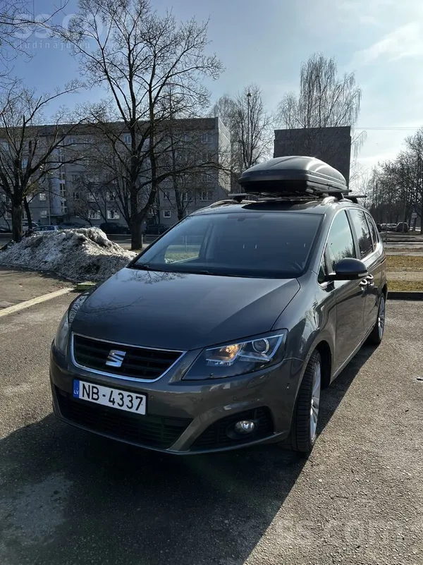 Seat Seat Alhambra 2015. Facelift modelis (Vw Sharan an