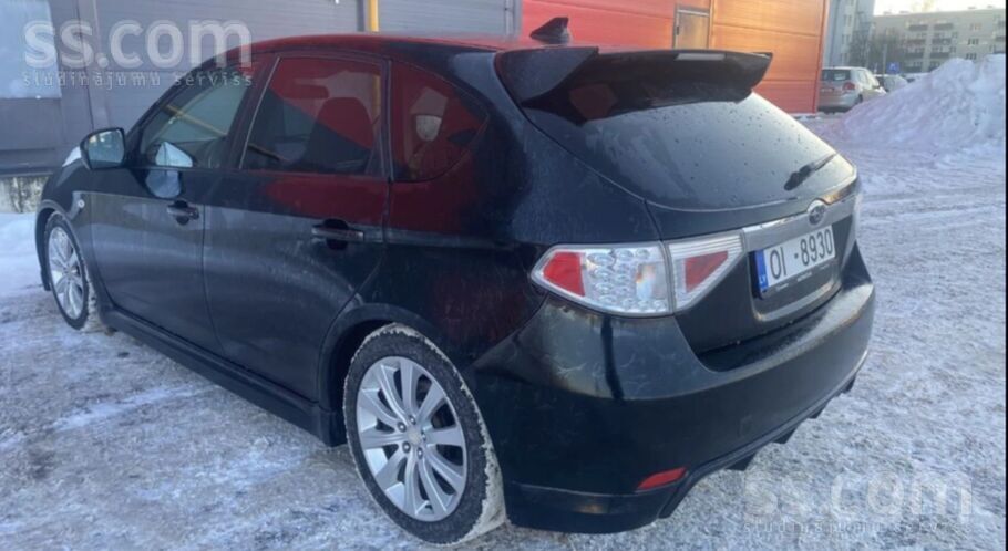 Subaru Turbo Impreza. Auto atvests no Šveices, nav sarūsē