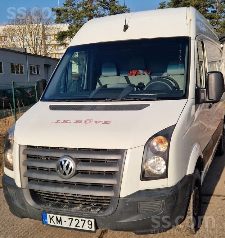 VW Crafter darba kārtībā. Tehniskā apskate tikko izieta.