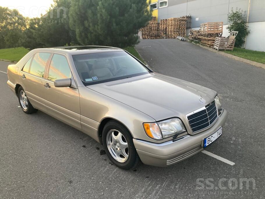 Mercedesbenz S420Long 1997g atvests no Asv perfekta stavokli(bez rūsas. )