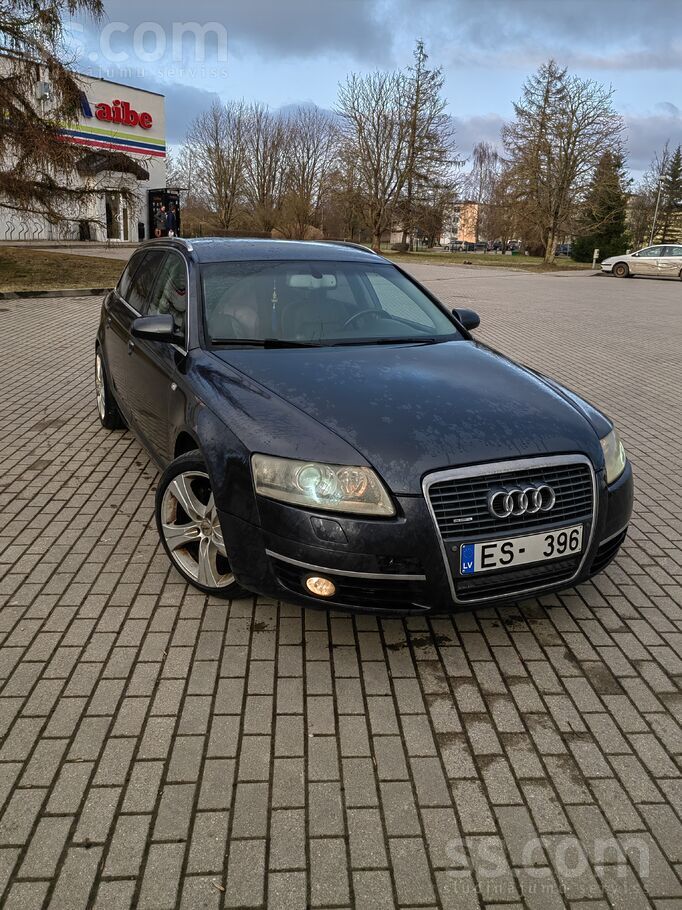 Audi Pārdod Audi A6 Quattro. Auto labā tehniskā un vizu