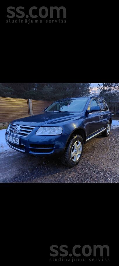 Pārdodu vai mainu:
VW Touareg
2.5tdi, 128kw
6robu mehānika
2004 gads
Sk