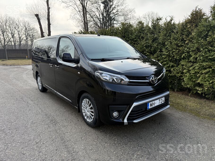 Toyota Tiek pārdots 2017. gada Toyota Proace ar 1.6 dīzeļ