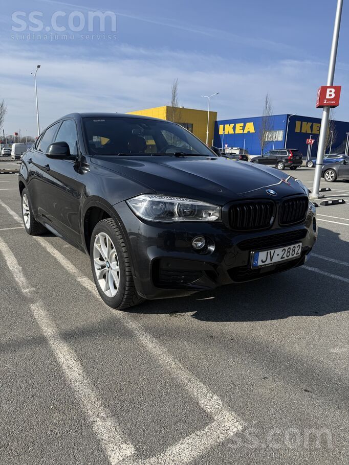 BMW BMW X6 xDrive 30D M pakotne, teicamā stavoklī, bag