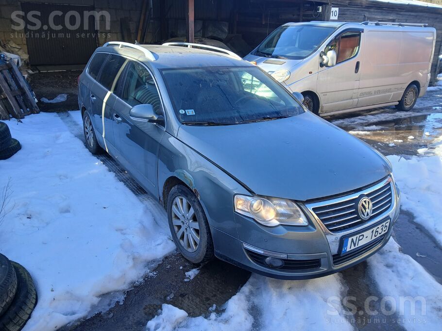 Pārdodu ejošu, bet diezgan norūsējušu Pasatu, es jau teiktu rezerves daļām.