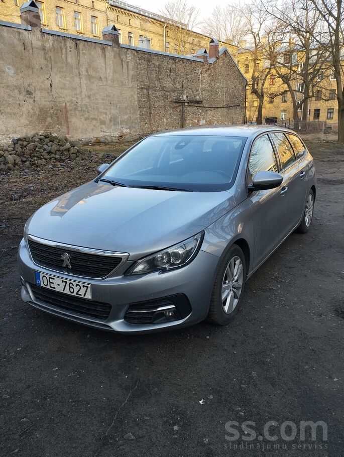 Peugeot 308 1.5 dīzelis, 2020, kamera, Lane Assist, tikko apkalpots
Pārdodu