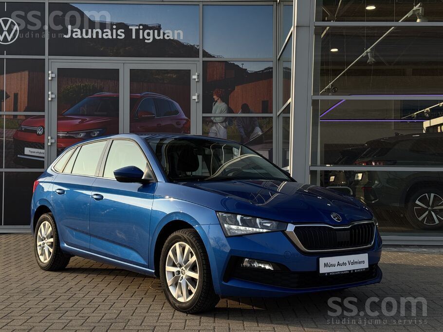 Škoda Scala 1.5 Tsi (110kW/150zs) Dsg automātiskā ātrumkārba.
Automašīn