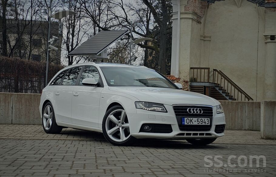 Tikko ievests no Francijas.
Audi A4 Avant Sline.
2.0 dīzelis, 105kw, man