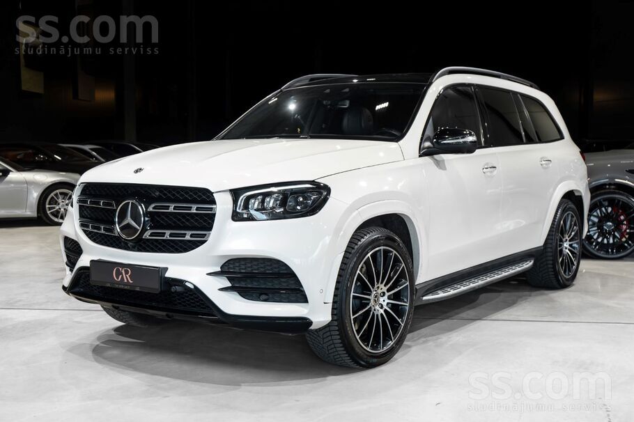 Pārdod Mercedes Benz Gls 400 d 4matic. Cena ar pvn 21%. Airmatic, Burmester,