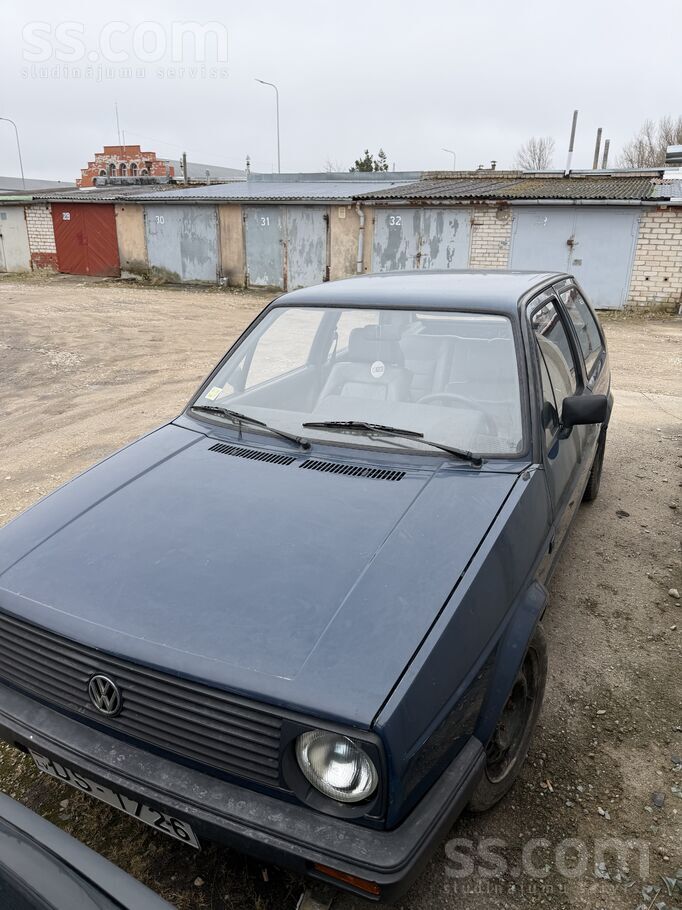 Pārdod VW Golf 2 ar ieliktu oriģinālo Gti 16V motoru. Jaudīgs un interesants