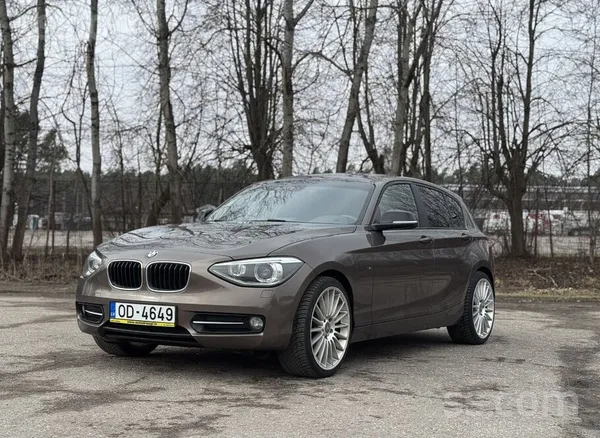 BMW Kopts BMW 118 Xdrive, 2l dīzelis ar 105kW. 